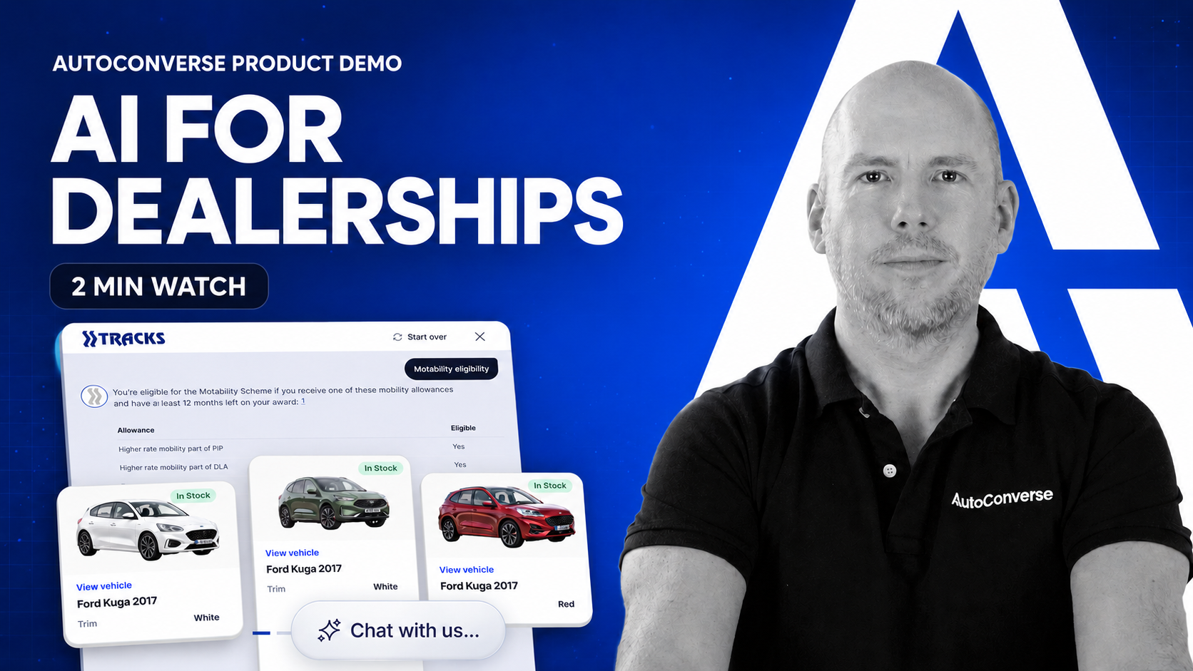See AutoConverse working on your website and vehicle stock